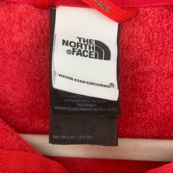 The North Face TKE 100 Texture Masonic Hoodie Pink Size Small - Picture 7 of 7